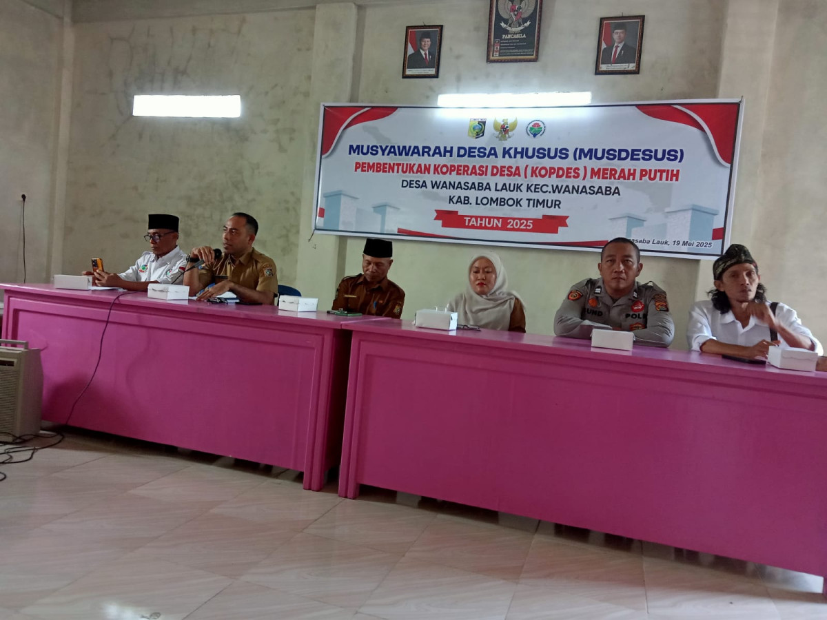 MUSYAWARAH DESA KHUSUS ( MUSDESUS)SUS