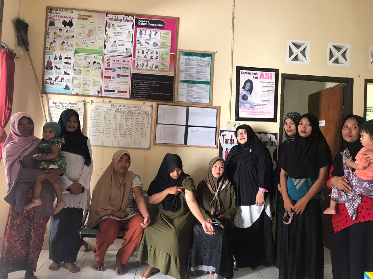 Pelayanan KB gratis di Polindes