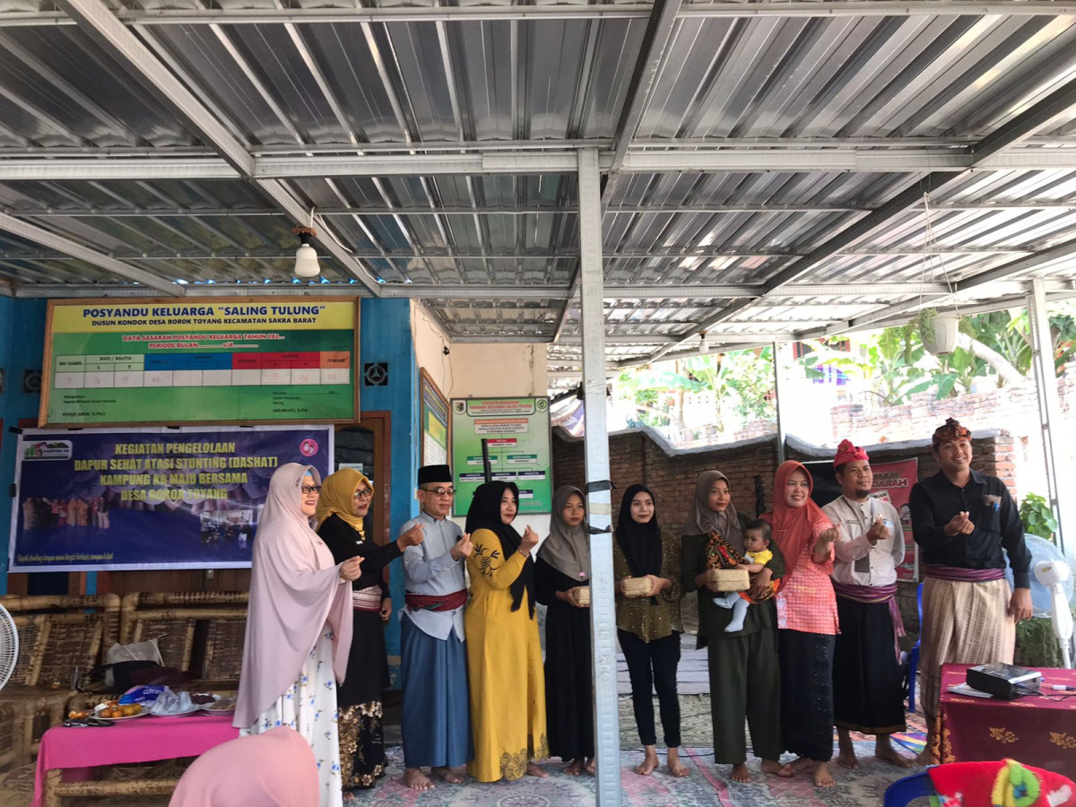 Kegiatan DAHSAT Kampung KB Maju Bersama Desa Borok Toyang