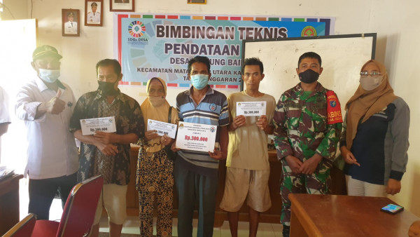 Penerimaan BLT 360 Orang, salah satunya warga Kampung KB