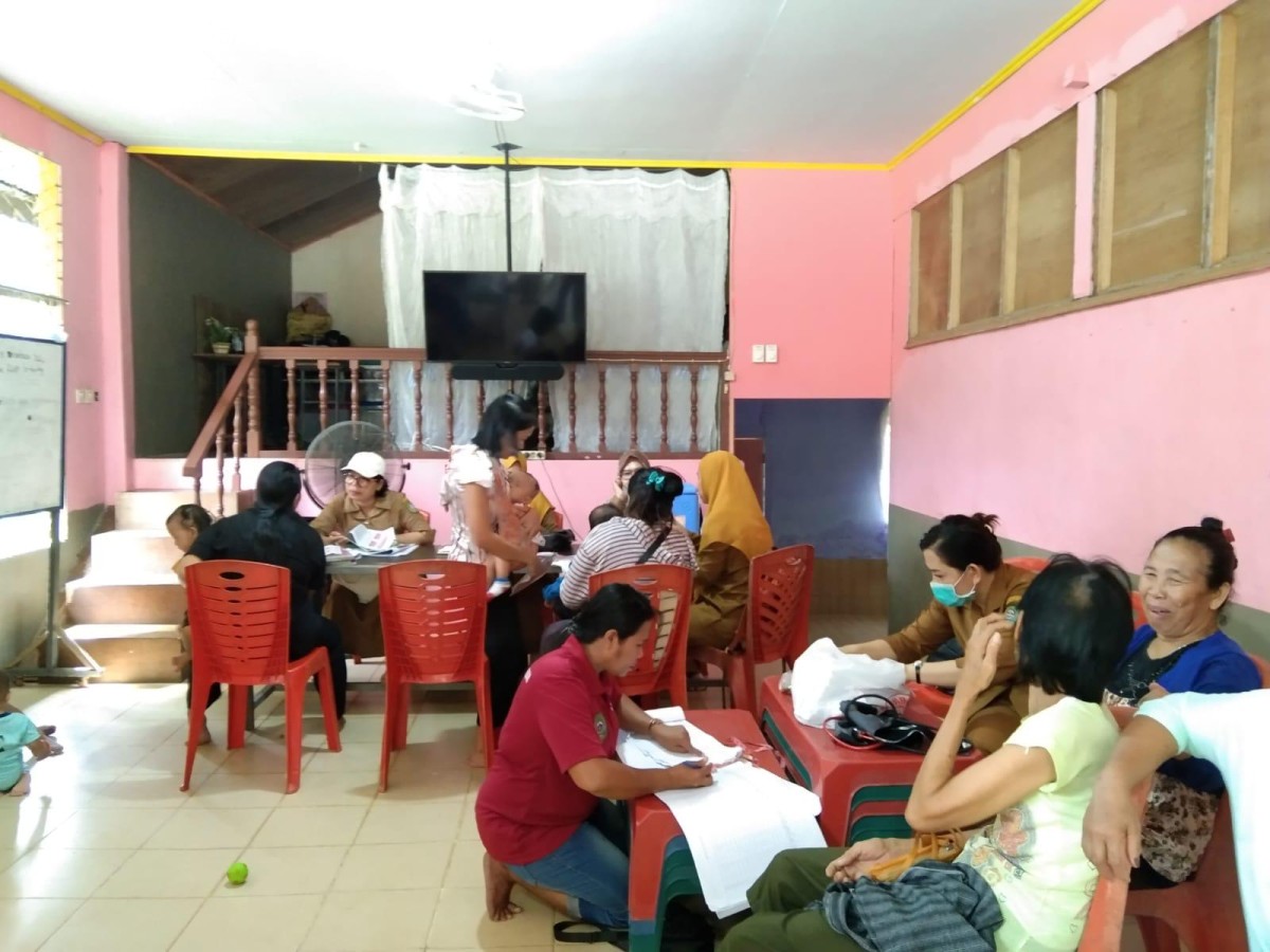 KEGIATAN POSYANDU BOUGENVILLE