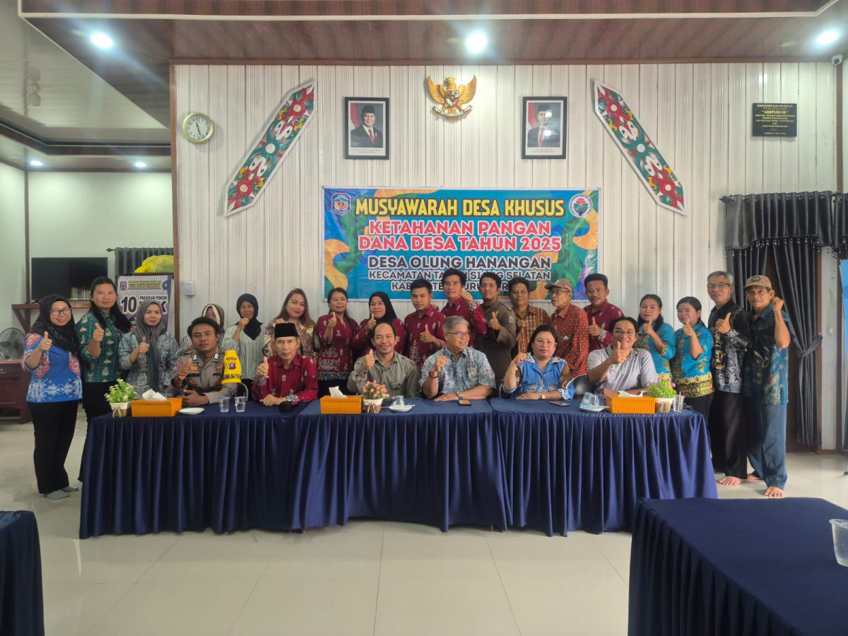 Musdes khusus Ketahanan Pangan Dana Desa Tahun 2025