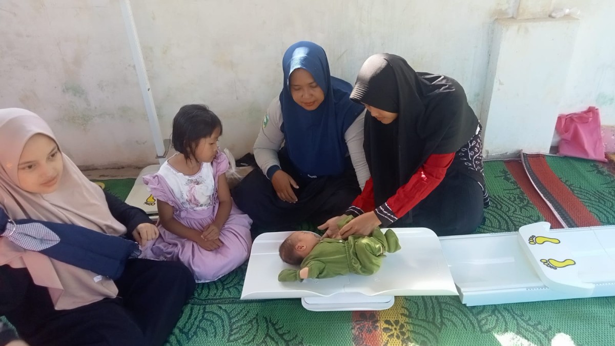 Posyandu Balita Mulia IV Desa Kait Kait Baru