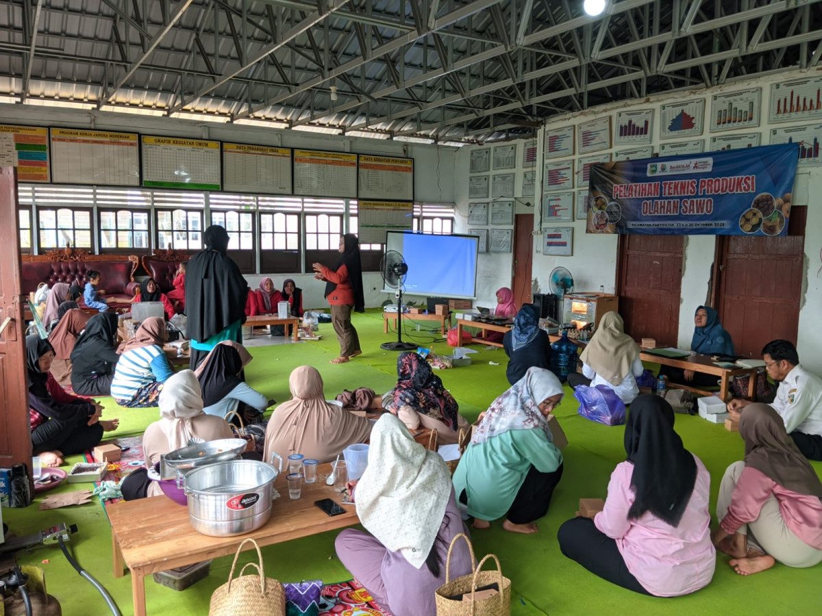 Pelatihan Teknis Produksi Olahan Sawo