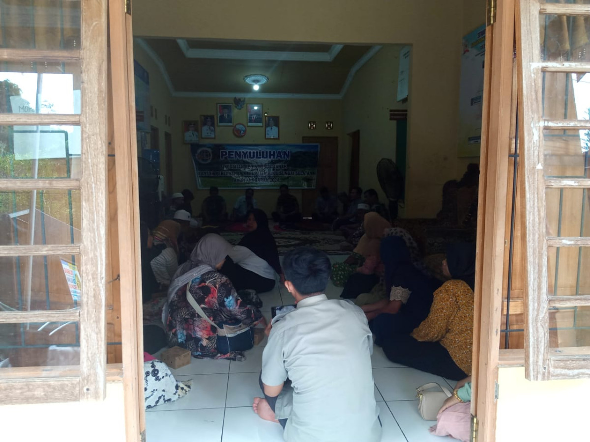 PENYULUHAN PROGRAM REDIS ( REDISTRIBUSI TANAH ) DARI DINAS PERTAHANAN