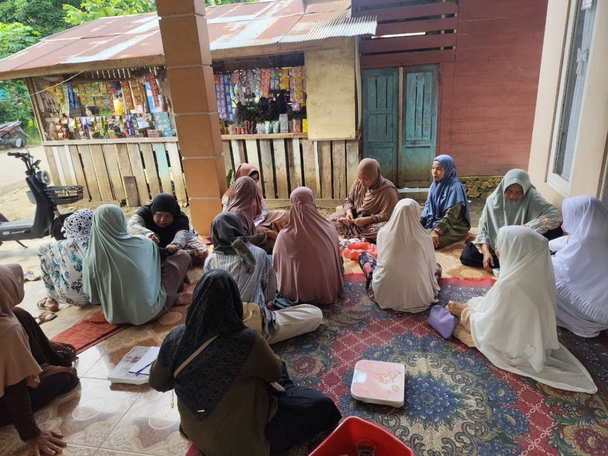 Posyandu Lansia desa Batu Bini