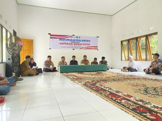 Musyawarah Desa Khusus Pembentukan Pengurus Koperasi Merah Putih