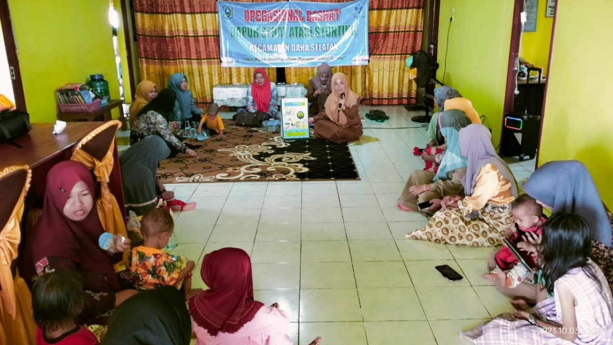 Kegiatan Dapur Sehat Atasi Stunting
