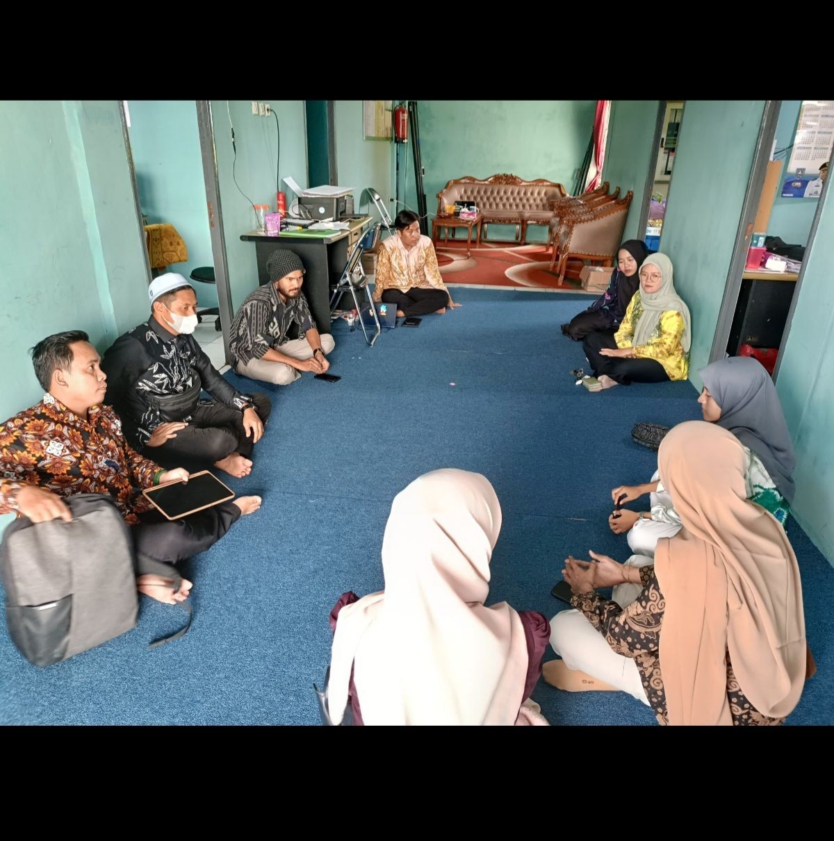Rapat Sosialisasi dan Advokasi Perlaksanaan MBG di kampung KB Desa Muning Tengah