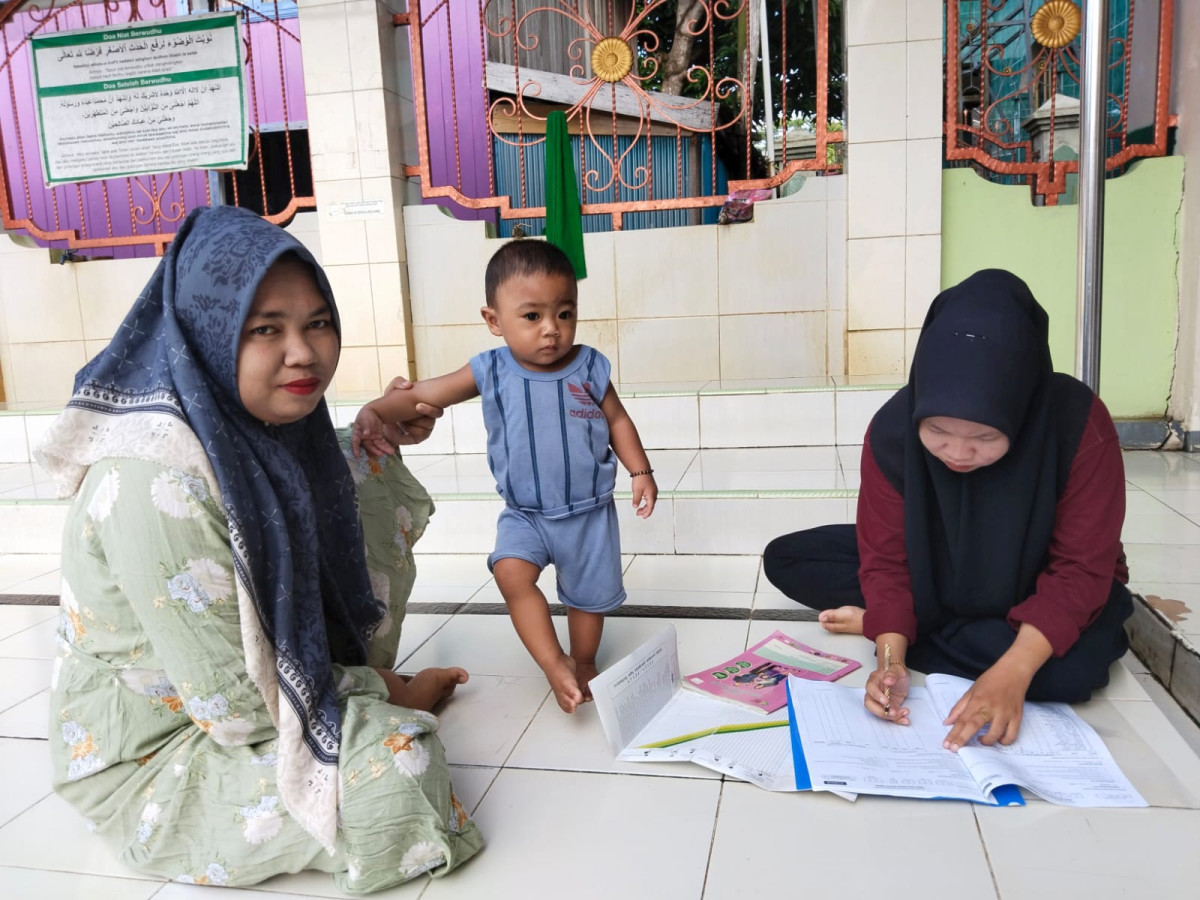 Kegiayan posyandu dan BKzb Arraudah