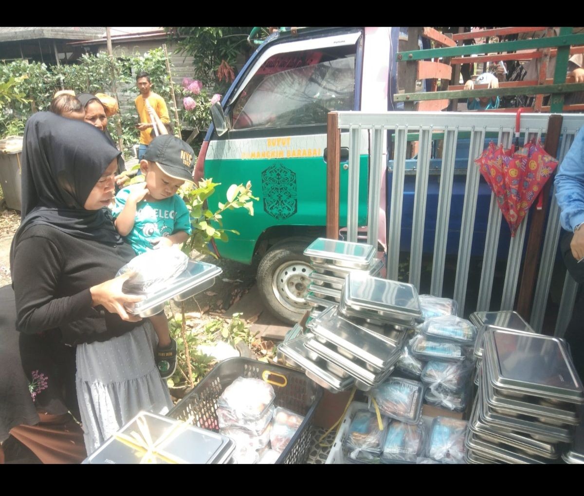 Pembagian MBG Untuk 3B (Bumil, Busui, dan Balita Non Paud) Tim 3, 4, & 5