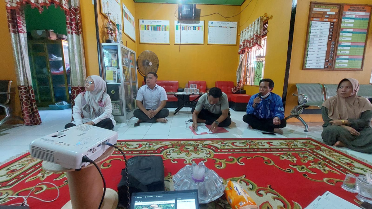 Rapat Pembentukan Pokja kampung KB Pok Kegiatan BKB, BKR,BKL. Rumah  Kependudukan