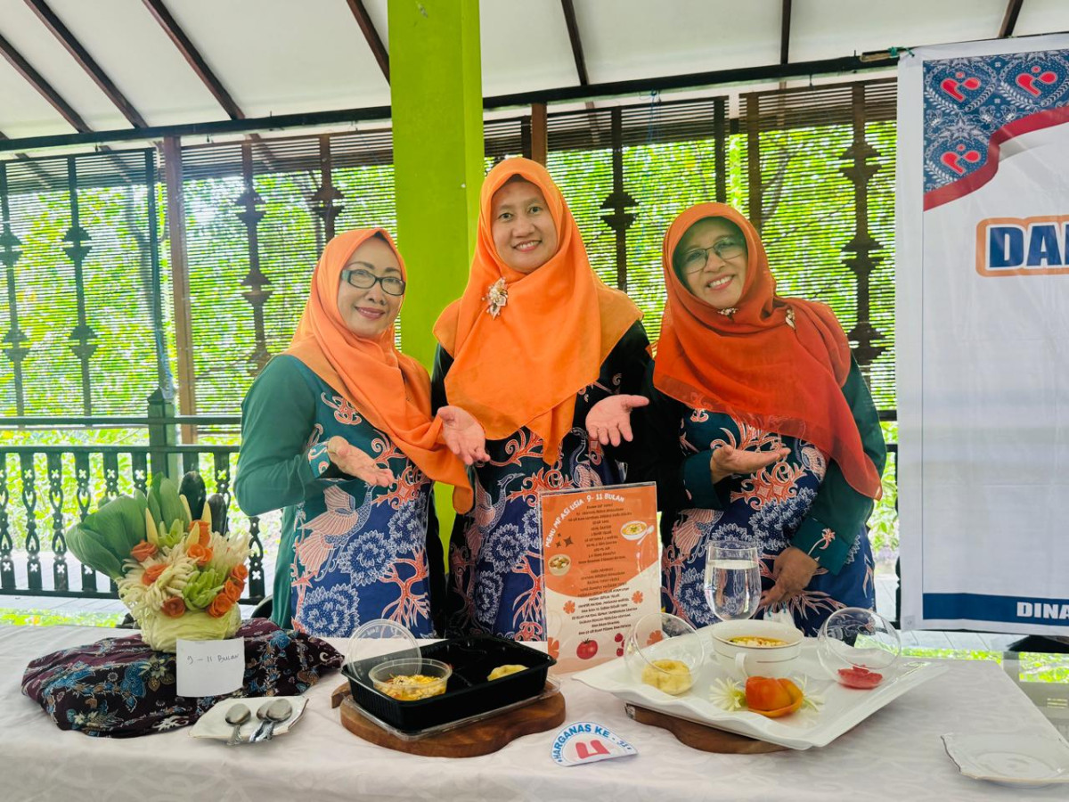 Mengikuti Kegiatan Lomba Masak PMT Dapur Sehat Atasi Stunting (Dashat) dalam Rangka Hari Keluarga Nasional ke 31 Keluarga Berkualitas Menuju Indonesia Emas