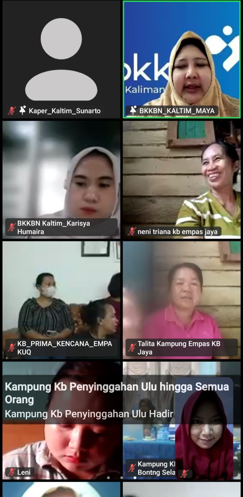 Updating Website Kampung KB