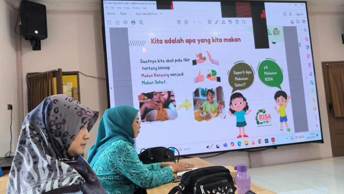 Sosialisasi makan sehat