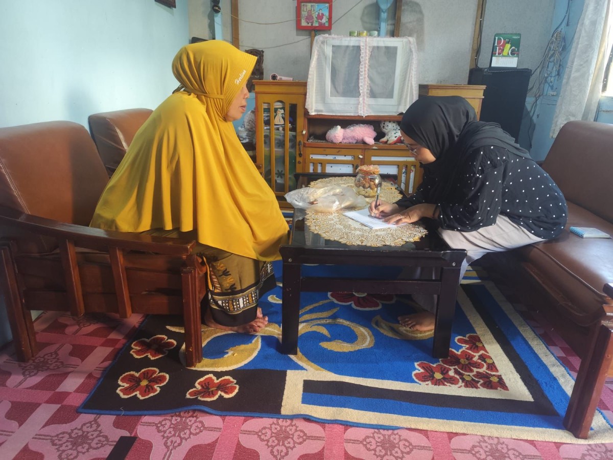 Kegiatan Posyandu ILP Kunjungan Rumah Posyandu Harapan Bunda