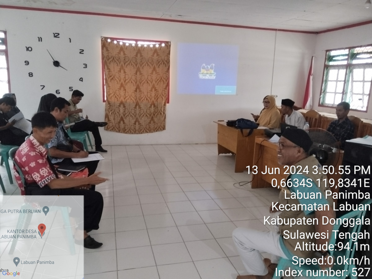 Musyawarah Desa mengenai P3KE