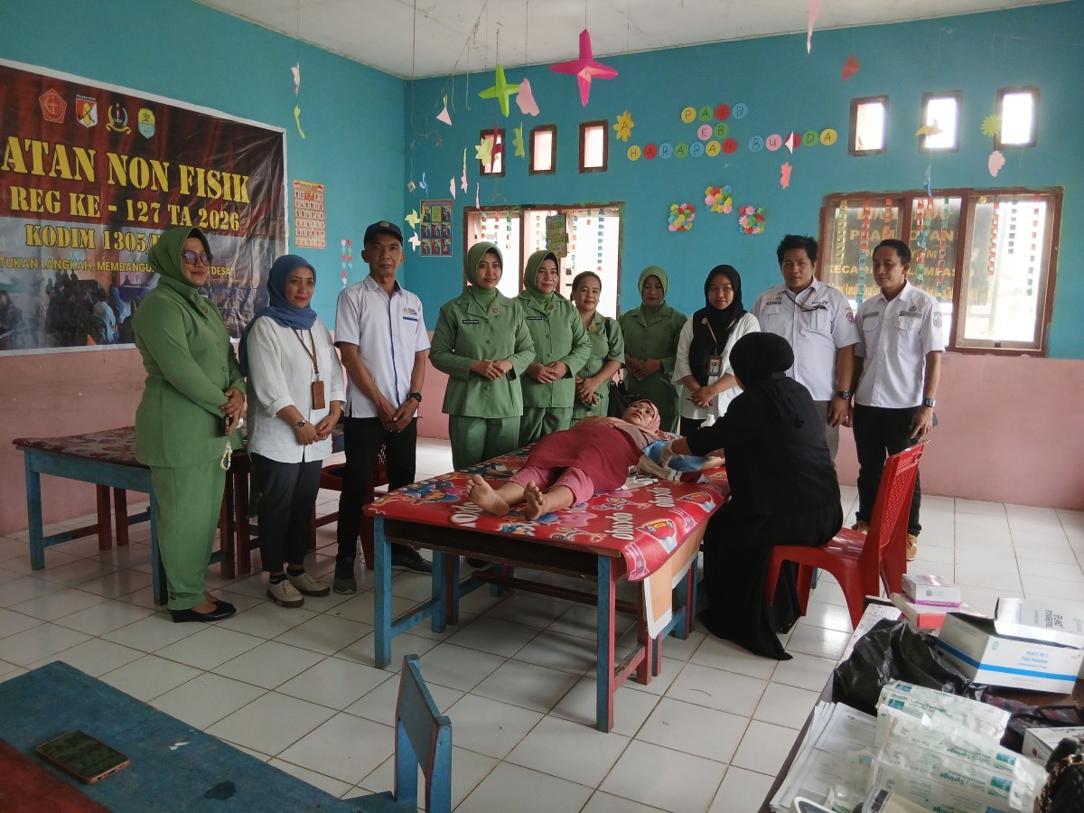 pelayanan KB dalam rangka TMMD