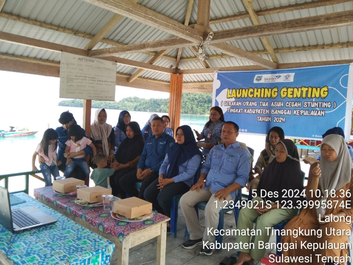 Lounching Gerakan orang tua  asuh cegah stunting ( GESIT )ceg