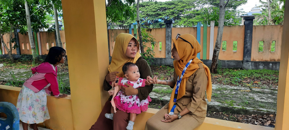 Penyuluhan Isi Piringku Kepada ibu baduta ( percepatan Penurunan stunting)