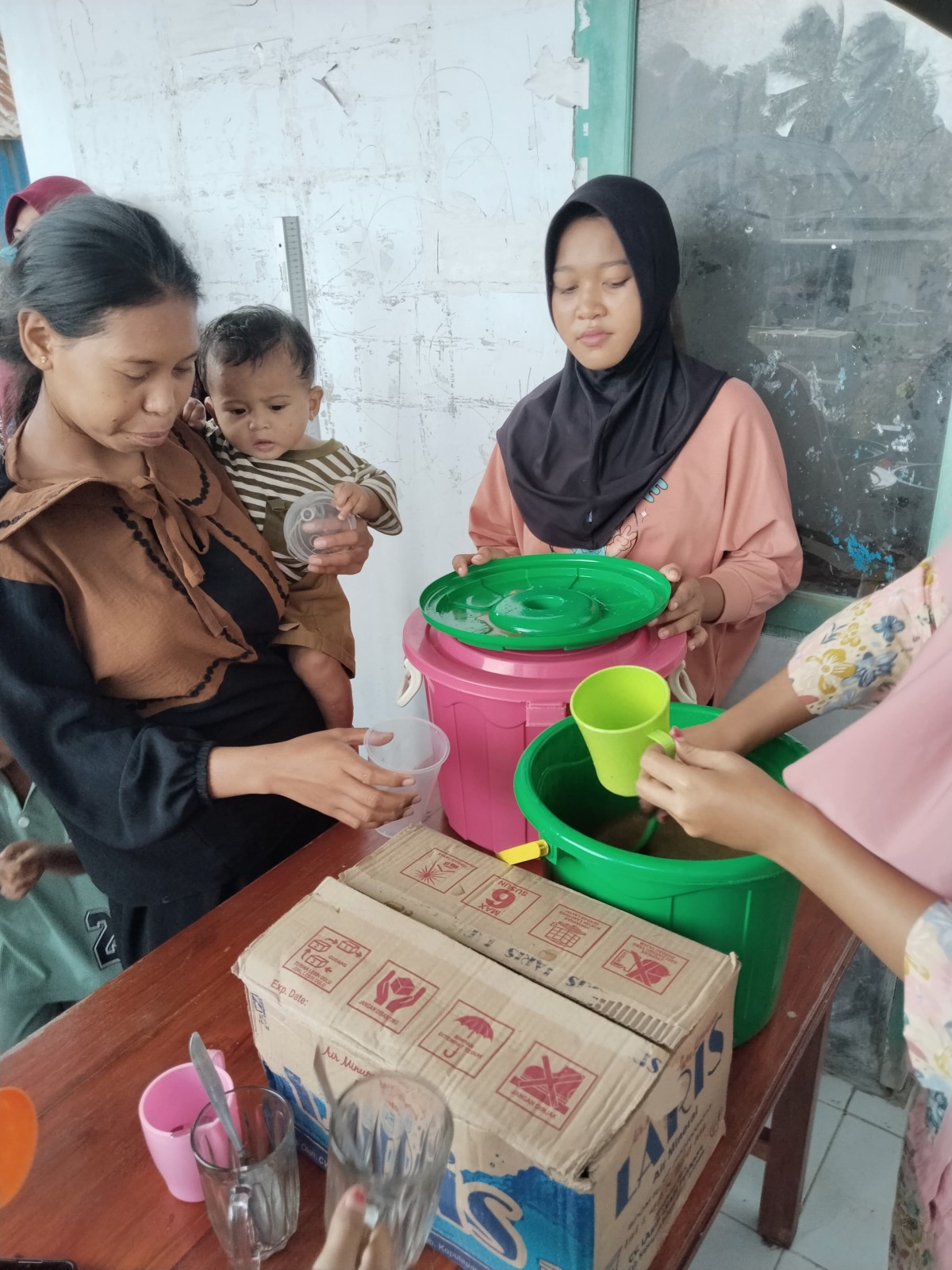 Dashat Pemberian Bubur Kacang Hijau