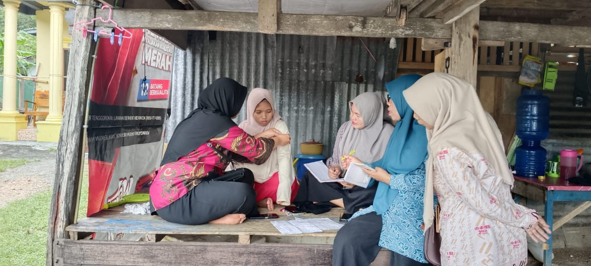 pemeriksaan kesehatan bagi calon pengantin oleh Tim Pendamping keluarga