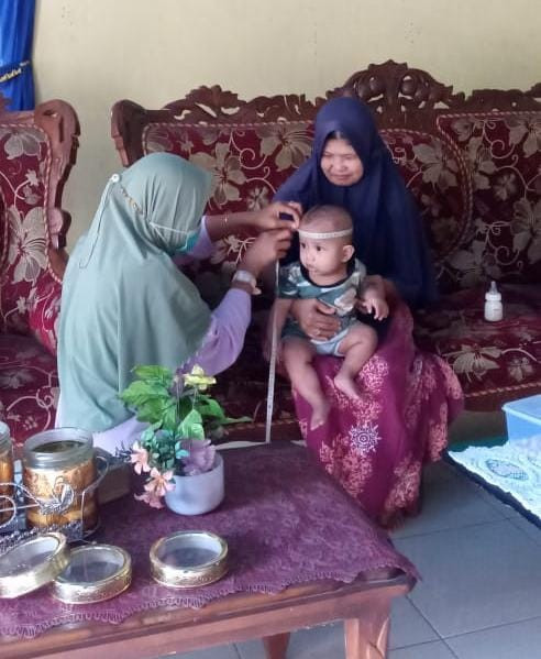 Pendampingan Tim Pendamping Keluarga (TPK) kepada Sasaran Baduta di Desa Bulo-Bulo
