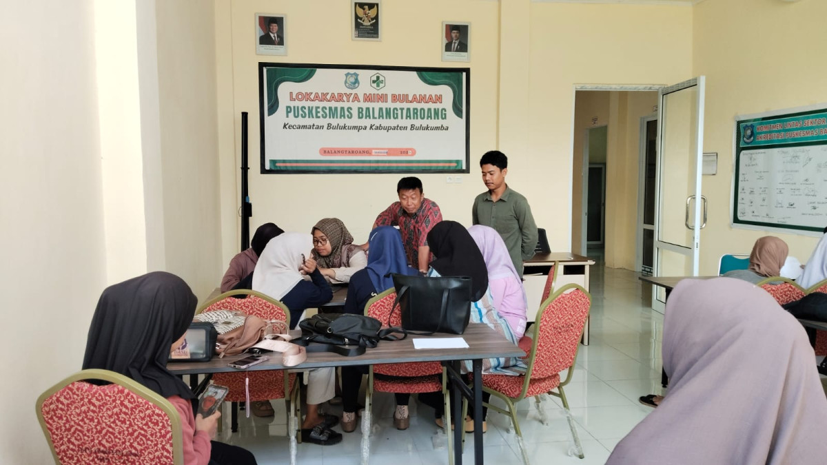 Pembinaan dan pendampingan TPK terkait verifikasi dan validasi data sasaran genting
