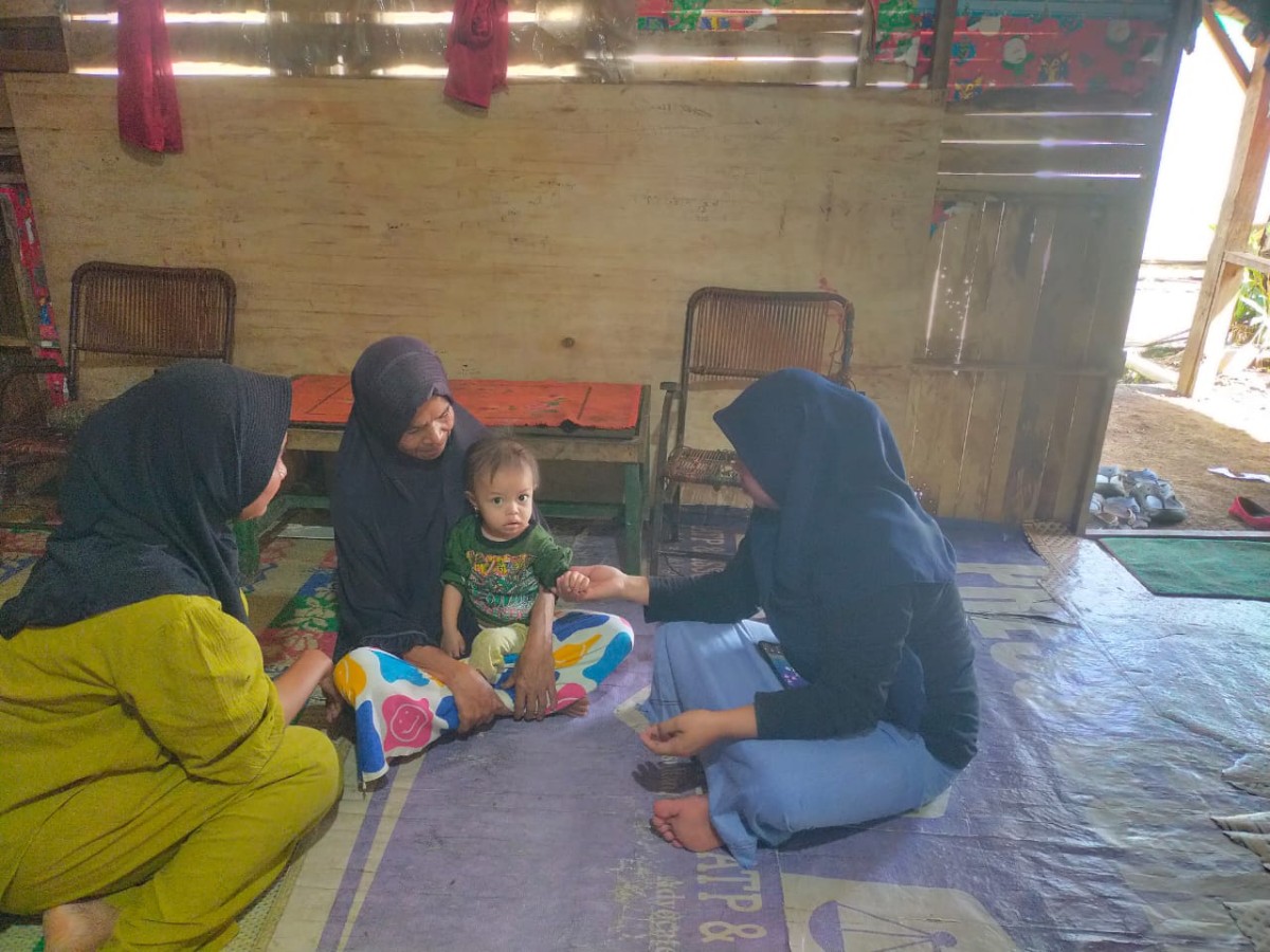 Pemantauan pertumbuhan dan perkembangan anak berusia di bawah lima tahun (balita).