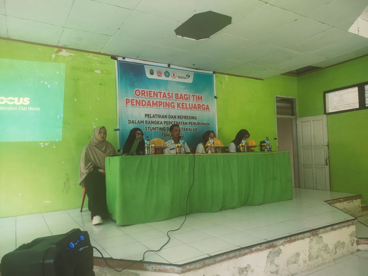 Orientasi Tim Pendamping Keluarga