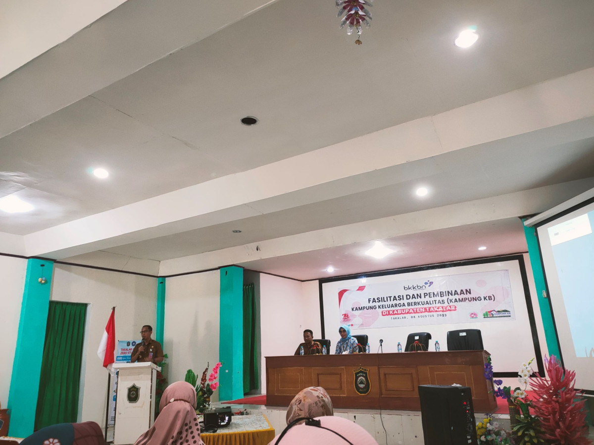 Fasilitasi pembinaan Kampung KB