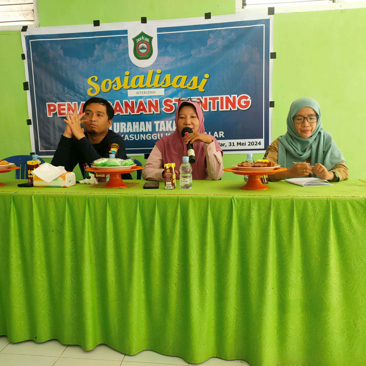 Sosialisasi intervensi penanganan stunting di kelurahan Takalar