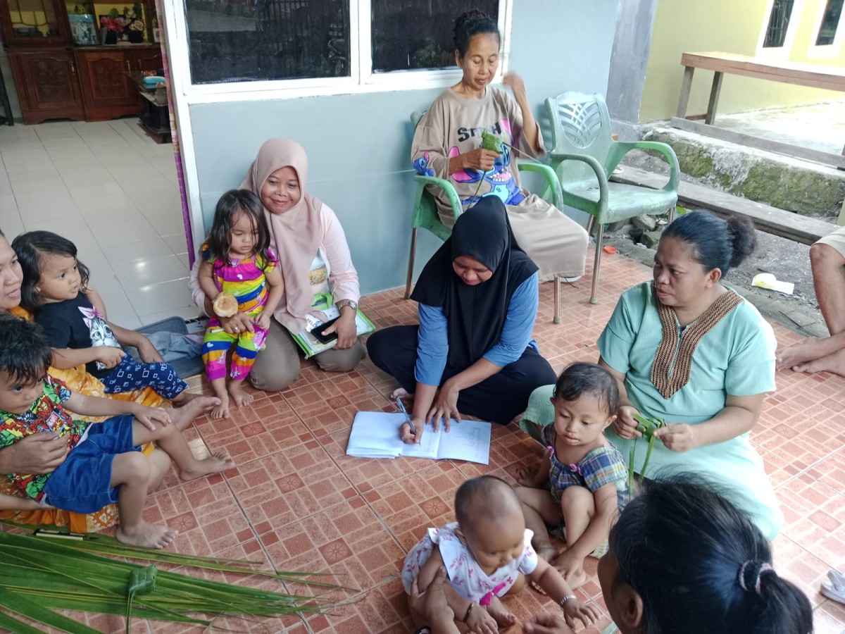 Pendampingan kepada ibu balita