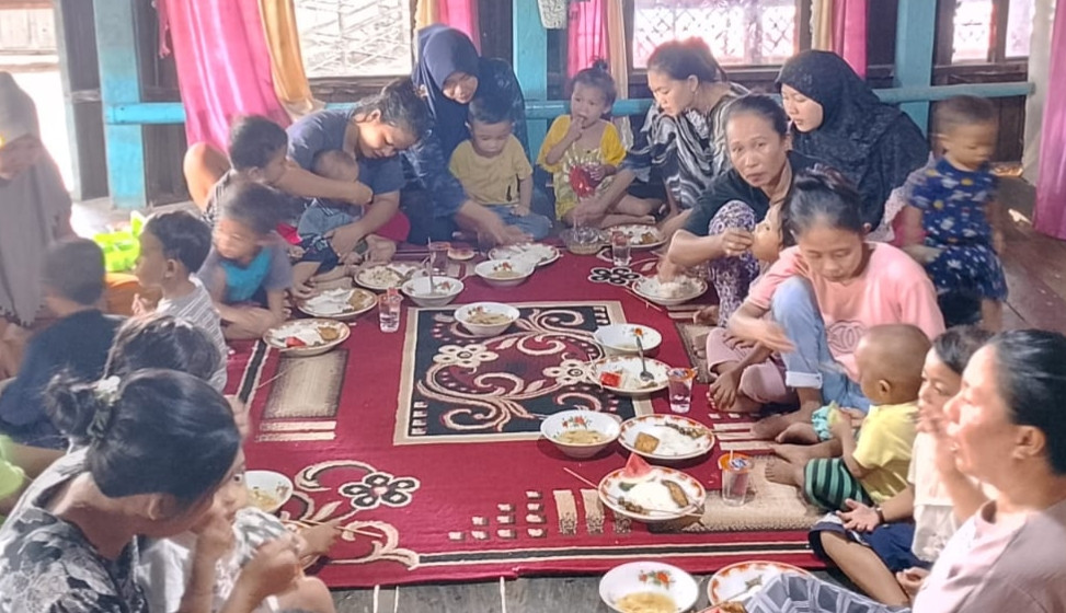 Pembinaan Dashat di kampung KB desa cikoang
