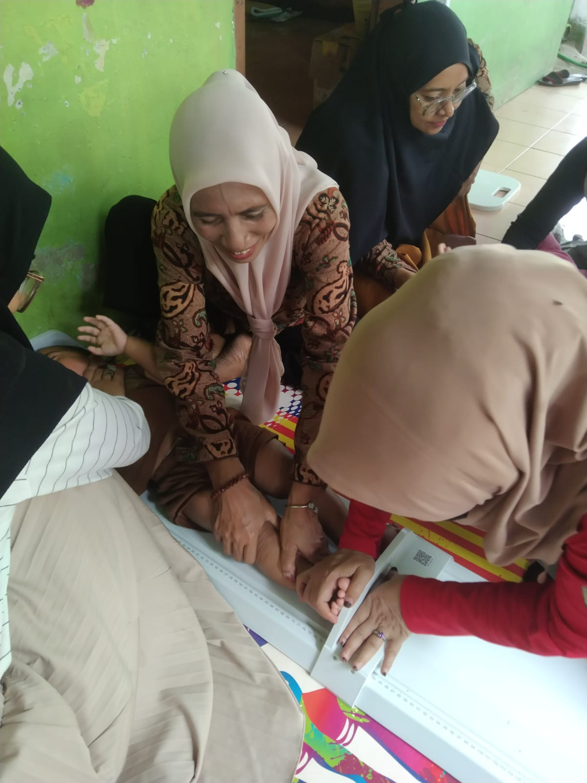 Mengetahui panjang badan anak