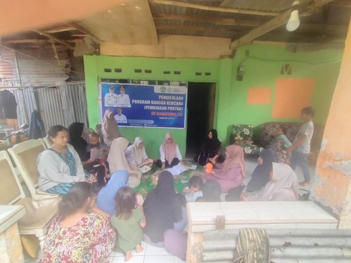 Pembinaan poktan BKB di kampung KB
