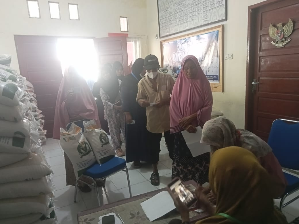 Penerima bantuan beras