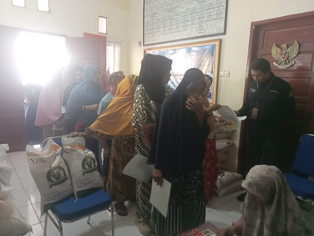 Penerima bantuan beras