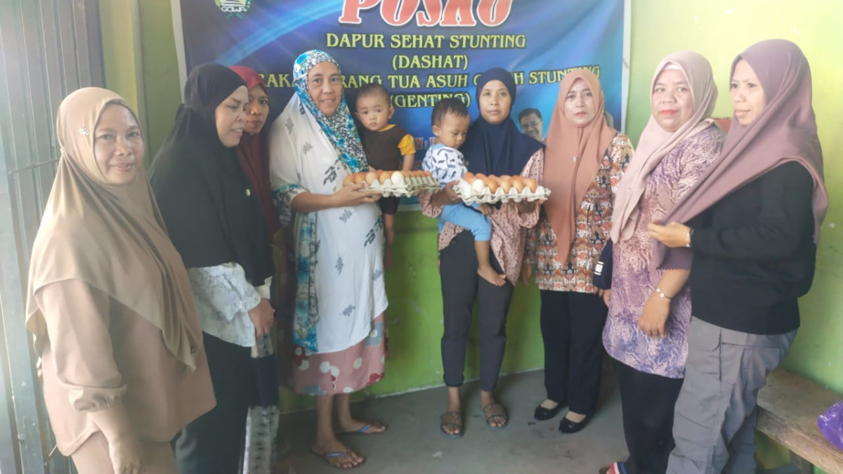 Memberikan  Nutrsi kepada sasaran baduta