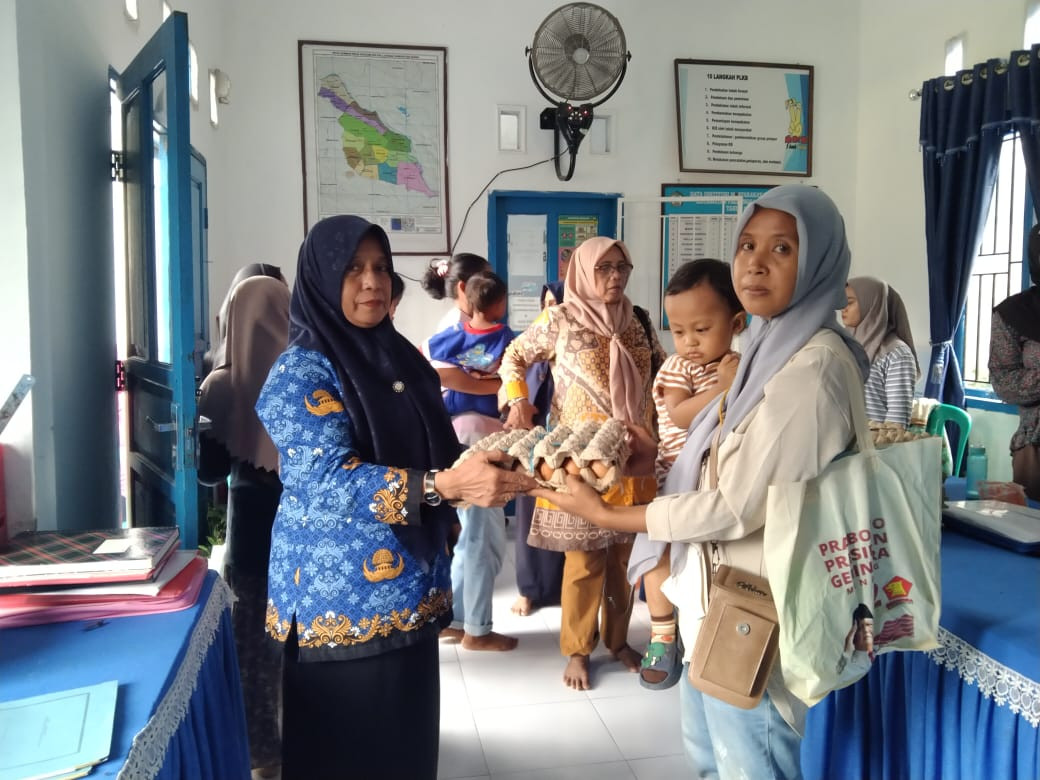 Memberikan Nutrisi kepada sasaran baduta