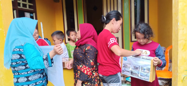 Penggalangan dana untuk korban bencana kab Gowa