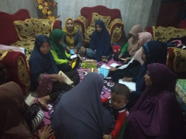 Pertemuan pertama BKB sejahtera 2 di kampung KB Tamalalang Timur desa tamannyeleng kec Barombong