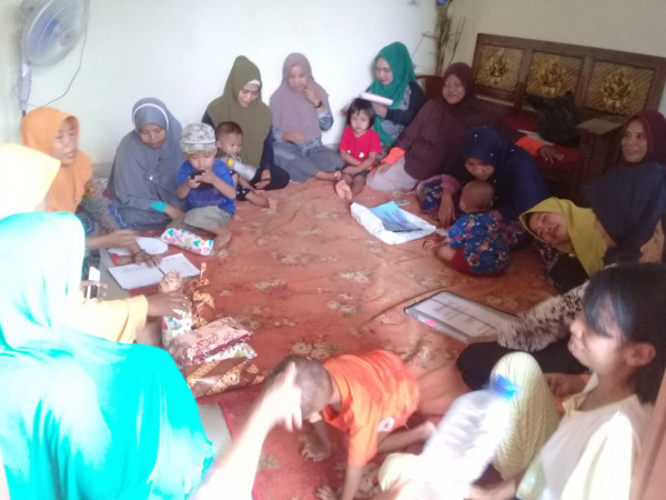 Pertemuan BKB Sejahtera 2 Dusun Tamalalang Timur Desa Tamannyeleng di Rangkaikan Dengan Senam Bersama