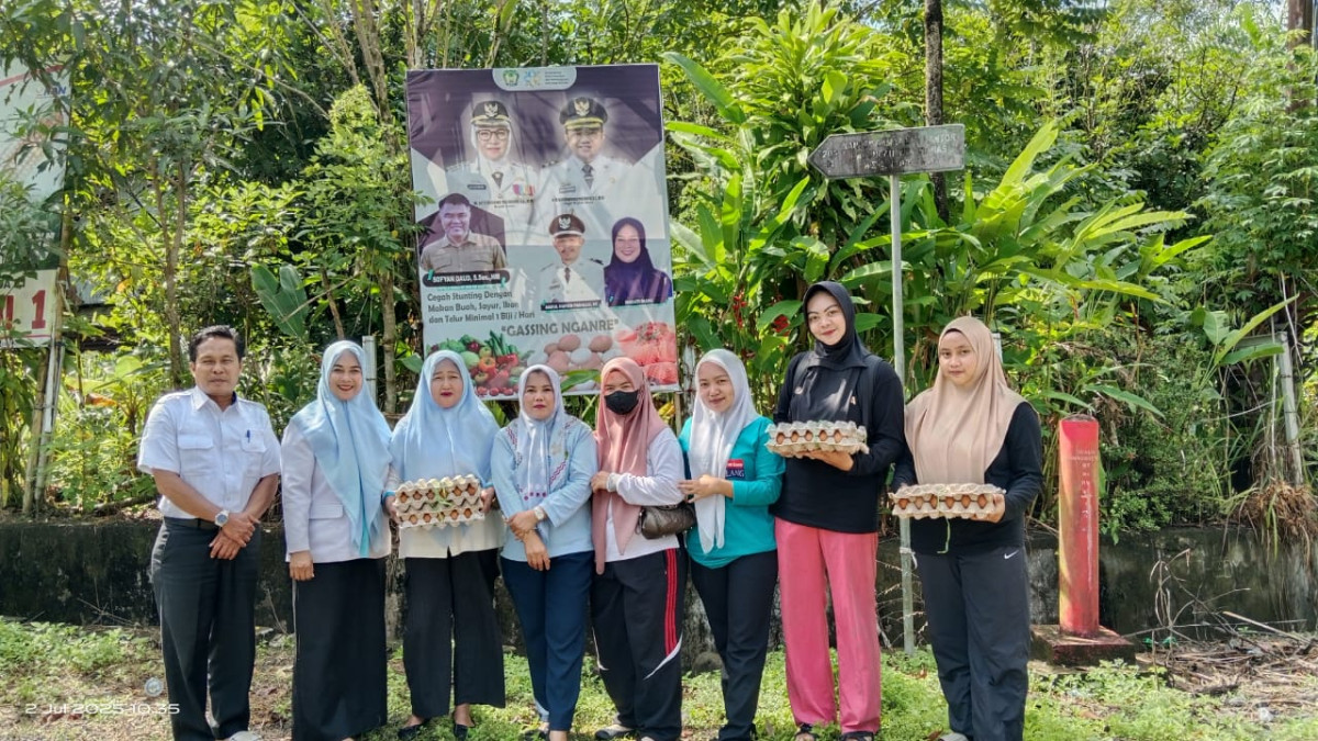 Melakukan pembinaan dan pemantauan 1000 HPK bagi ibu hamil dan baduta