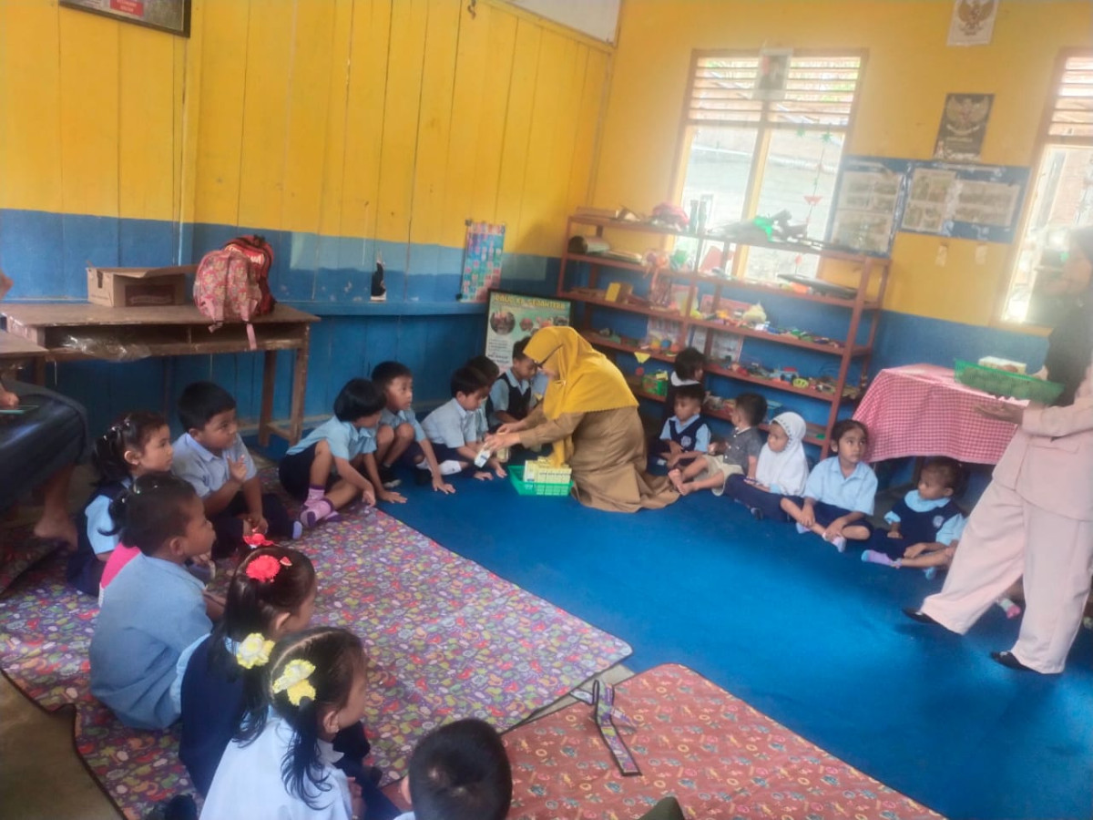 Pemberian makanan tambahan untuk PAUD