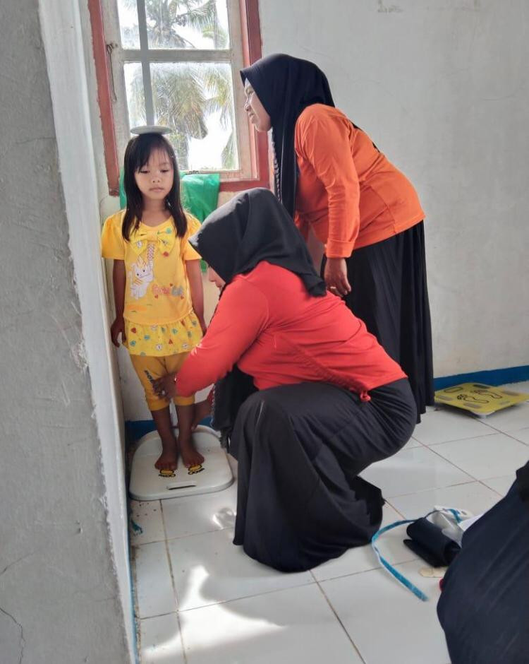 Pemantauan pertumbuhan dan perkembangan anak berusia di bawah lima tahun (balita).
