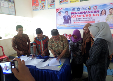 PENCANANGAN KAMPUNG KB 