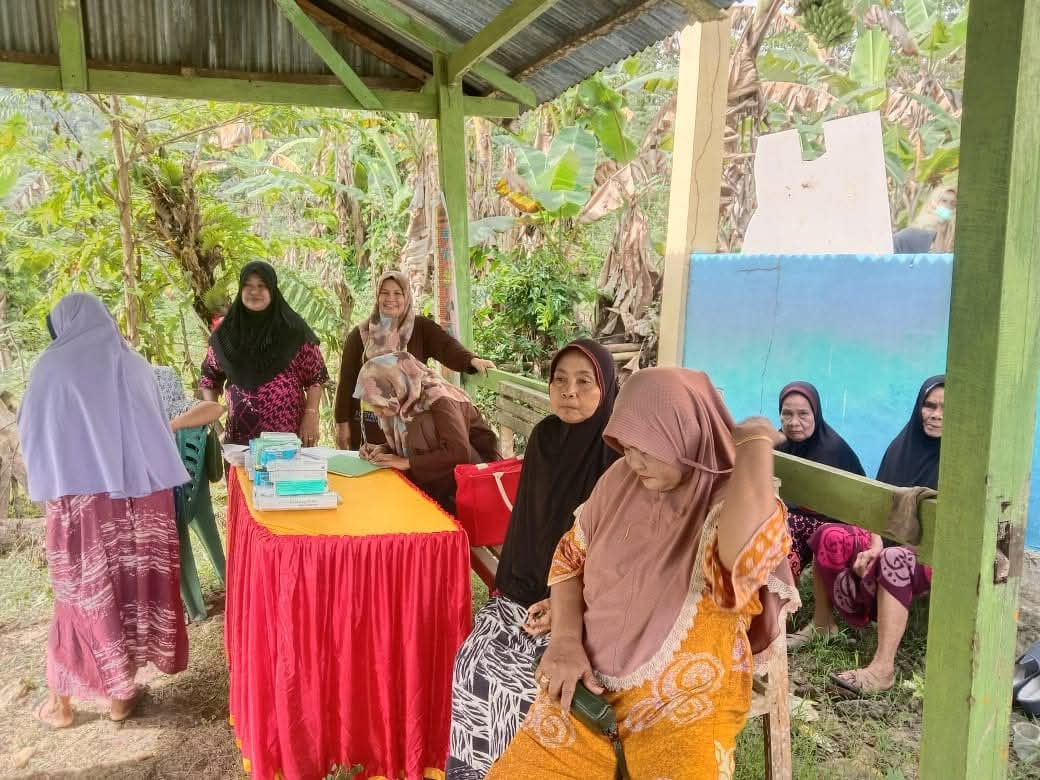 Pelaksanaan pemeriksaan kesehatan lansia