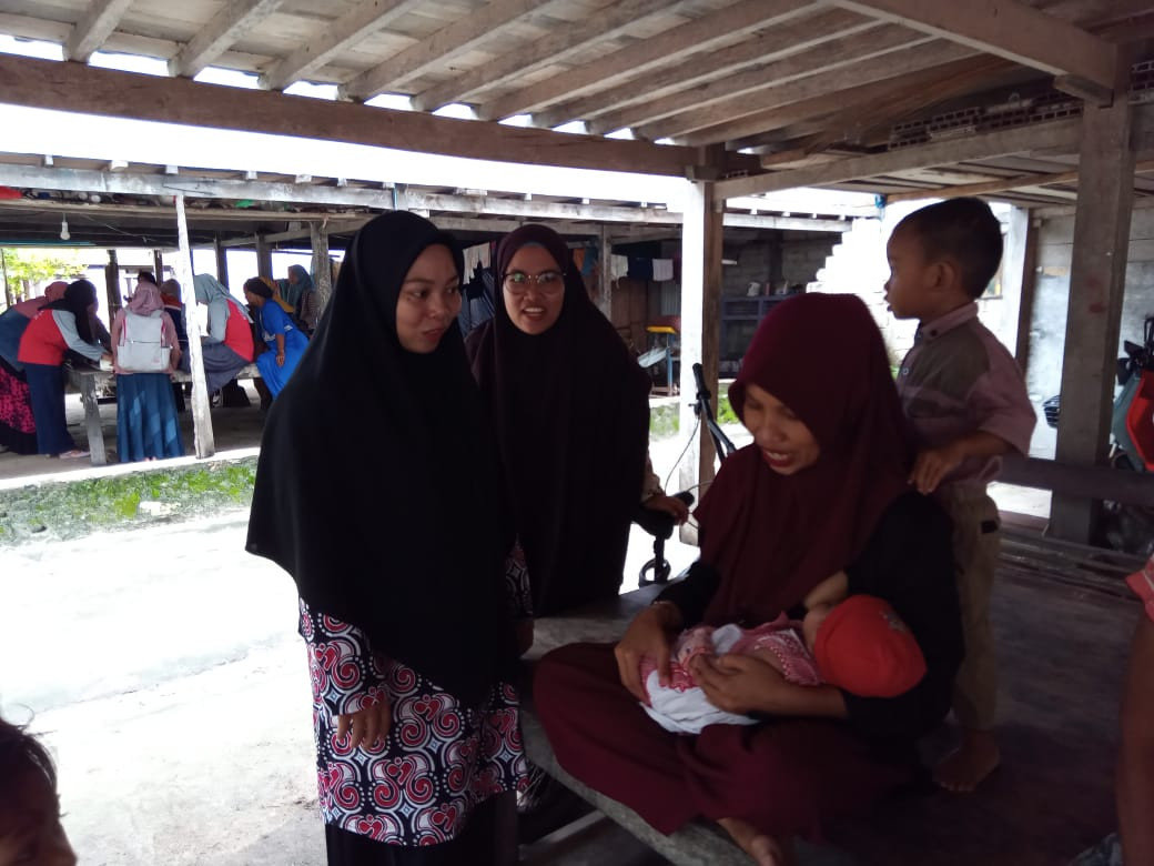 EDUKASI KIE KEPADA IBU HAMI, IBU  BADUTA DI POSYANDU