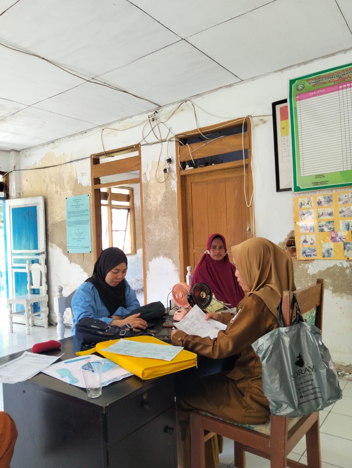 PERMINTAAN DATA KRS KELURAHAN SAPUKA